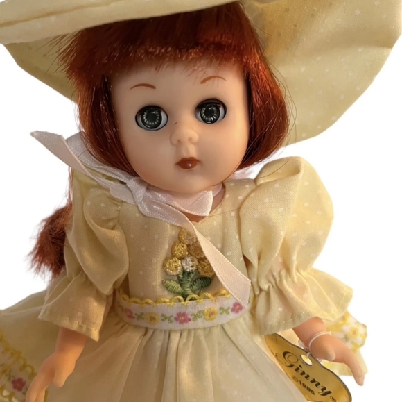 Vogue Ginny Toys Ginny By Vogue Doll Red Hair Yellow Dress And